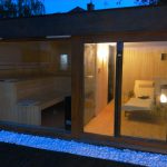 Domek saunowy - pokój do relaksu