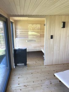 Domek saunowy - sauna sucha