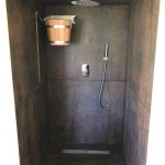 Domek saunowy - kabina prysznicowa